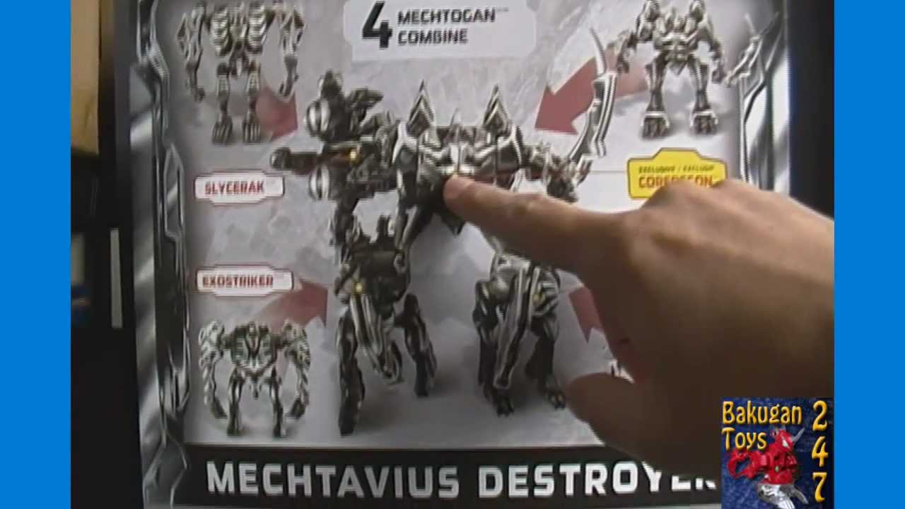 Unboxing and Reviewing Bakugan Mechtavius Destroyer Mechtanium Surge Figure