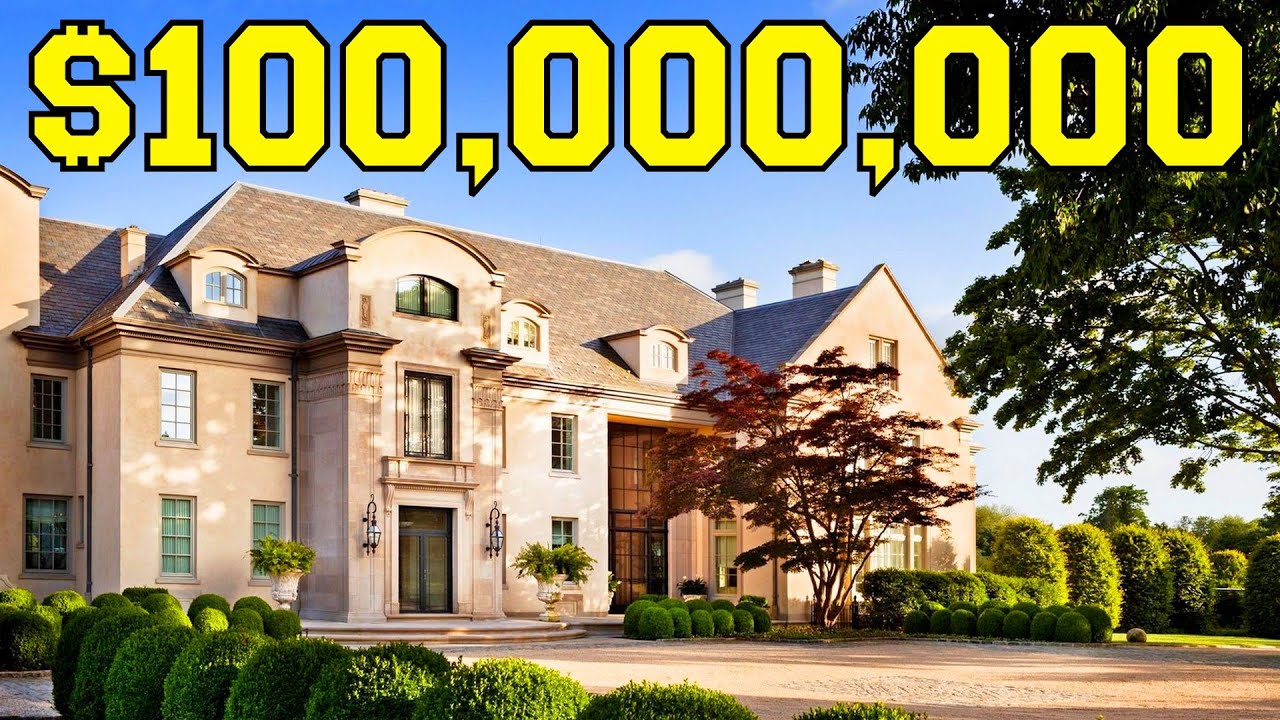 Historic Waterfront Mega Mansion Built in 1919 in the Hamptons New York