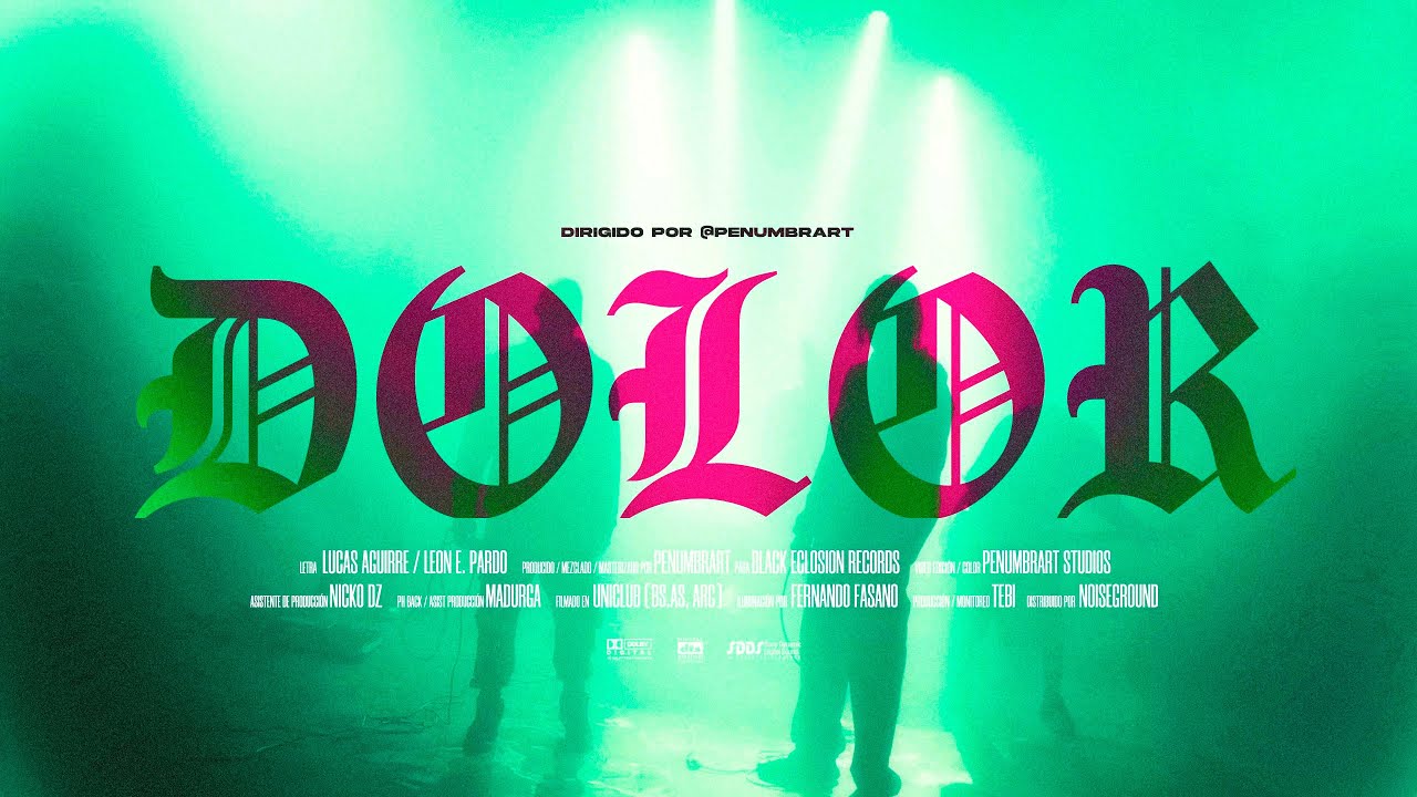 DARLOTODO feat León E. Pardo (Nvlo) - Dolor (Videoclip Oficial 4K)