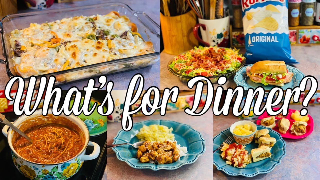 What&rsquo;s for Dinner | Easy & Affordable Family Meal Ideas | November 2021