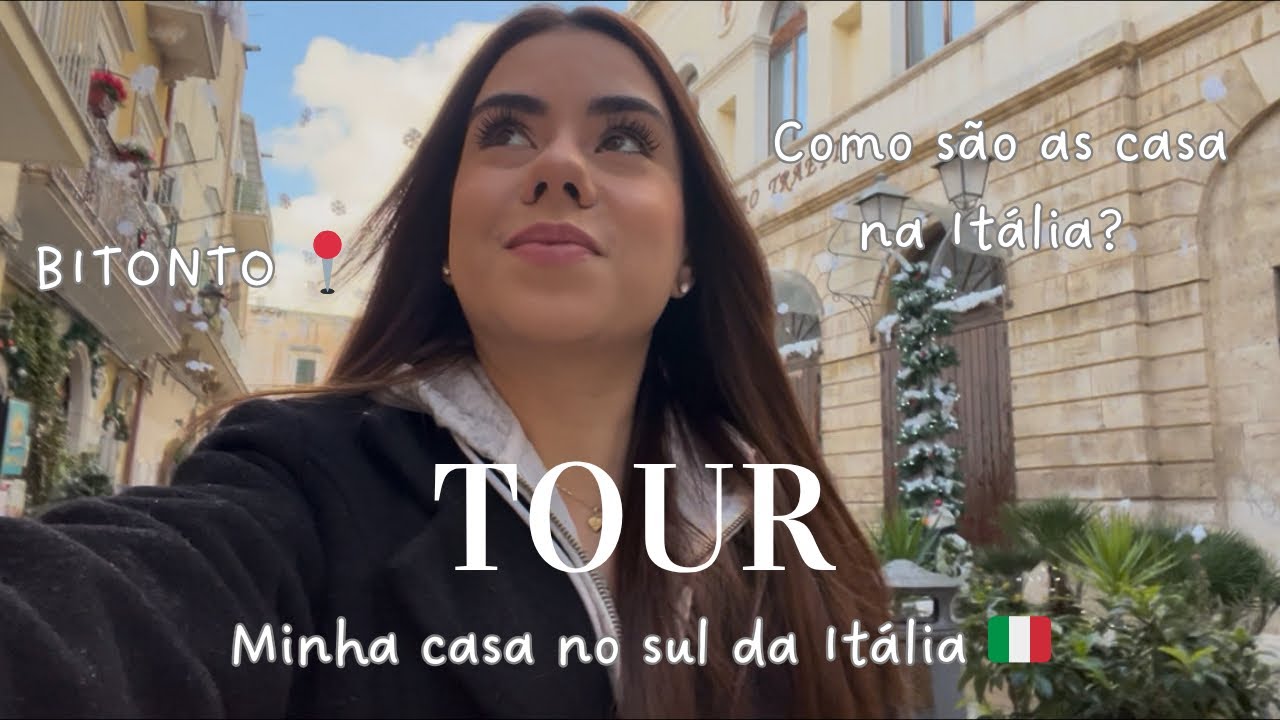 🏡 Tour Pela Minha Casa no Sul da Itália 🇮🇹 | Como é Morar em Bitonto?