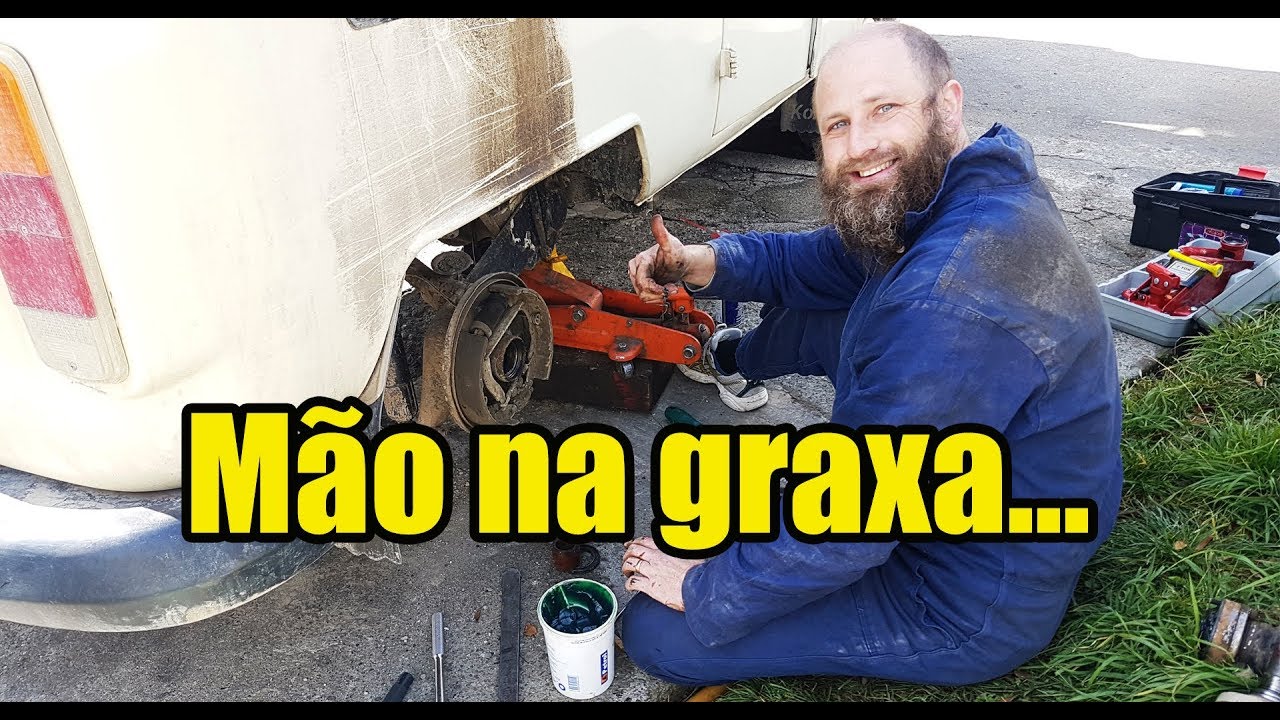TROCA do ROLAMENTO TRASEIRO da Kombi - EM #23