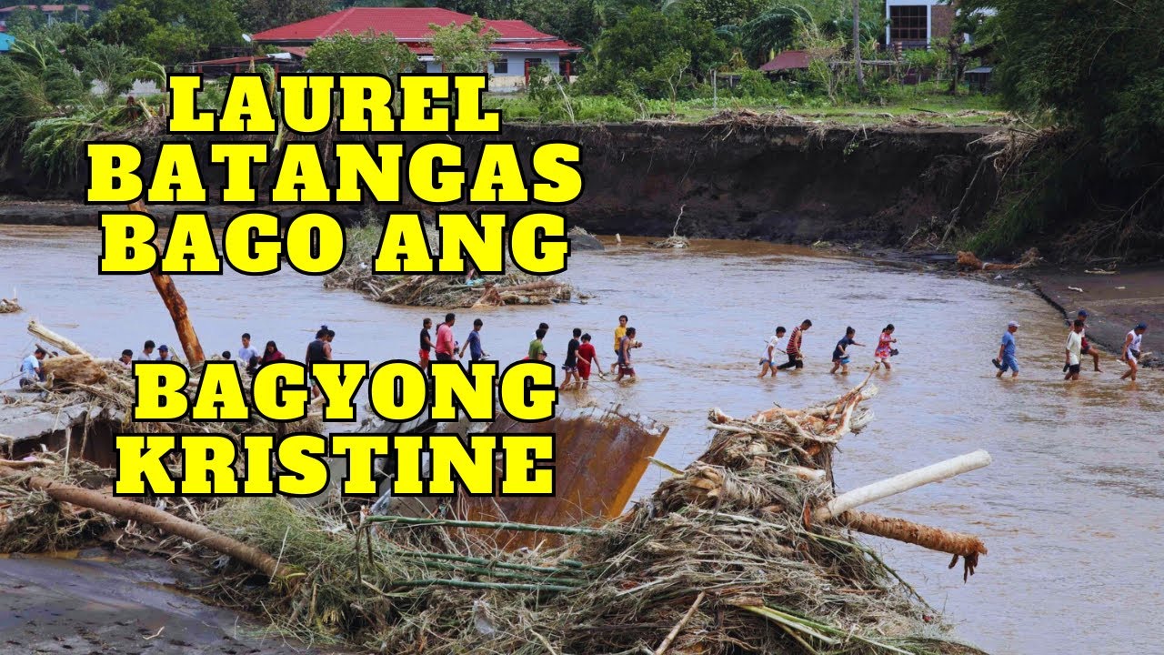 LAUREL BATANGAS Bago Ang Bagyong KRISTINE- Winasak ang Buong Batangas- V-OneMoto