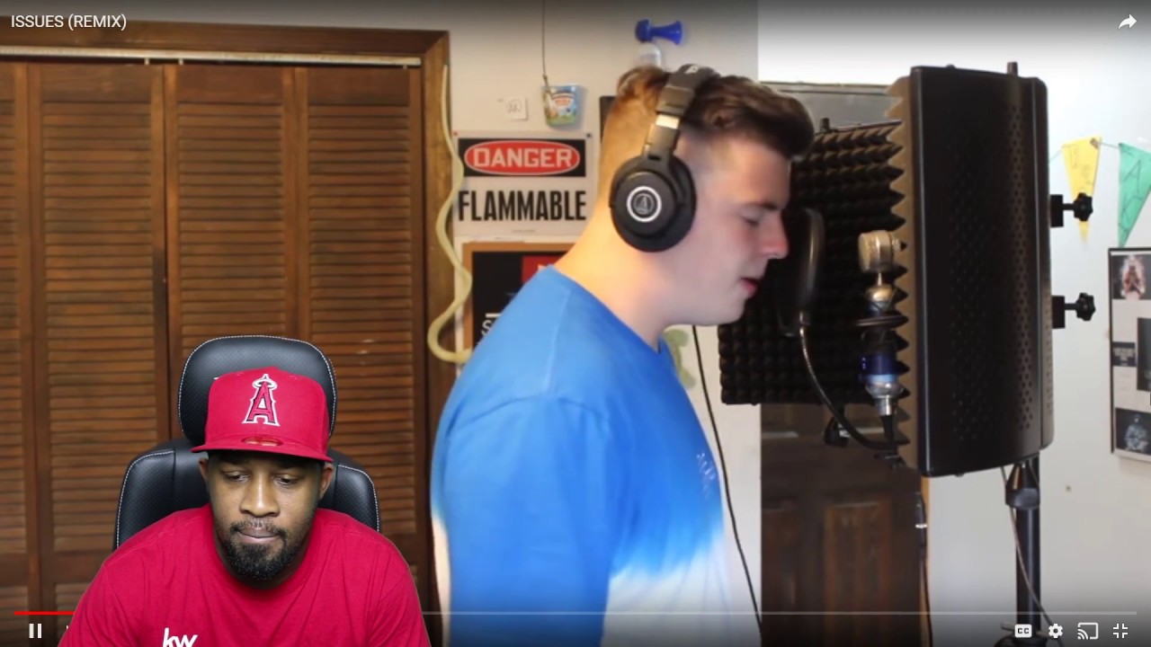 ISSUES (REMIX) | iamtherealak | Rap/Hiphop Freestyle | My Reaction