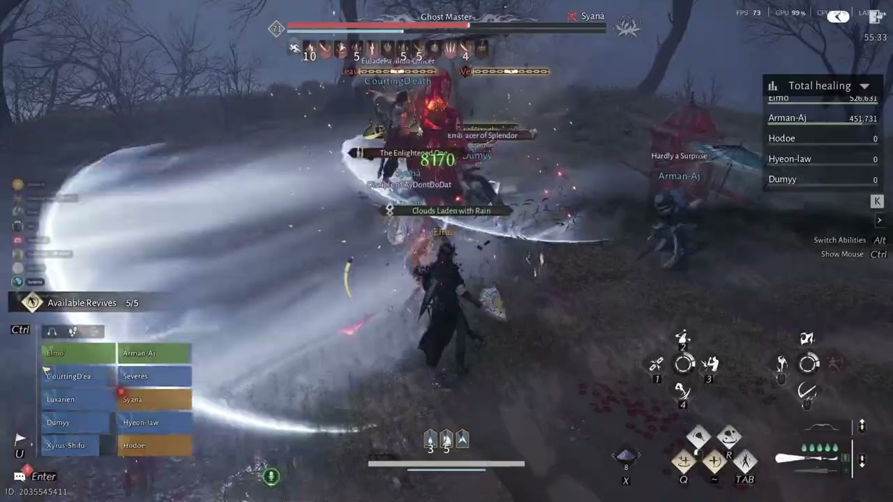 Where Winds Meet Ghost Master | Shadow Severer talent run with the guild
