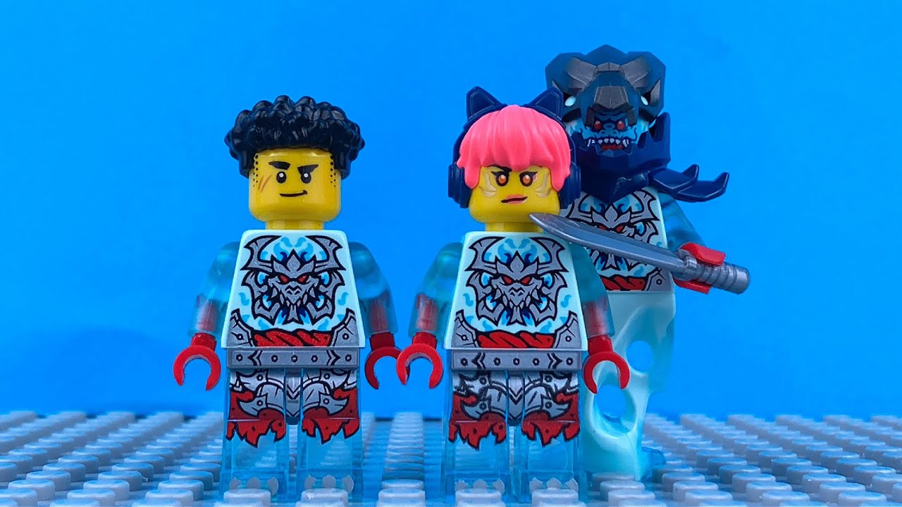 Сора и Арин превращаются в призрачных драконидов | LEGO NINJAGO