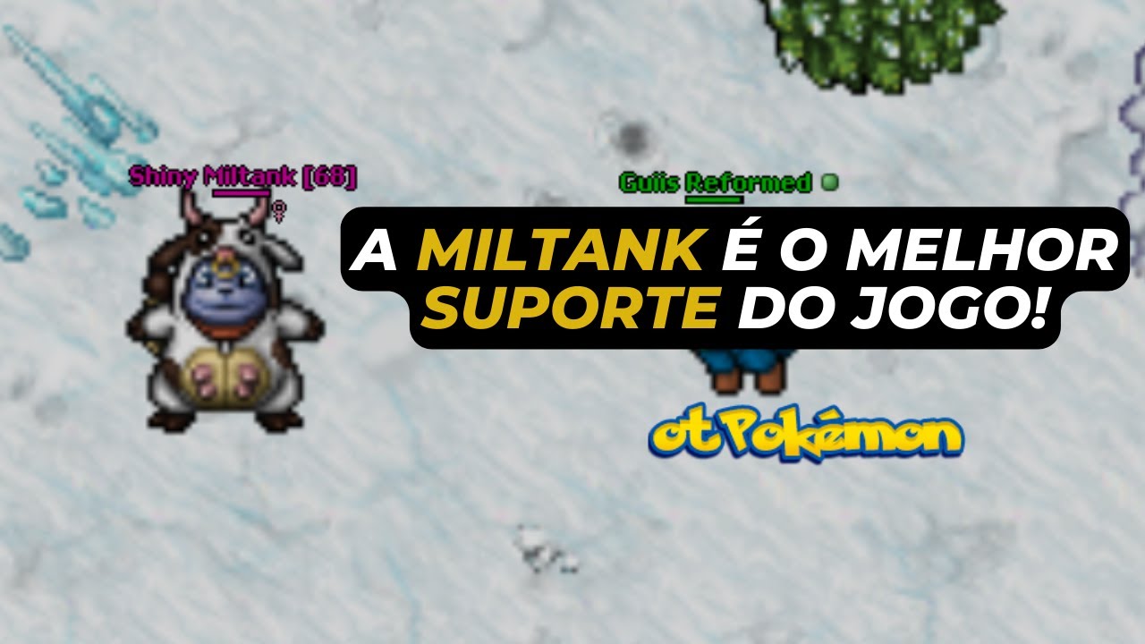 O MELHOR SUPORTE DO JOGO! - TESTANDO SHINY MILTANK - OTPOKEMON