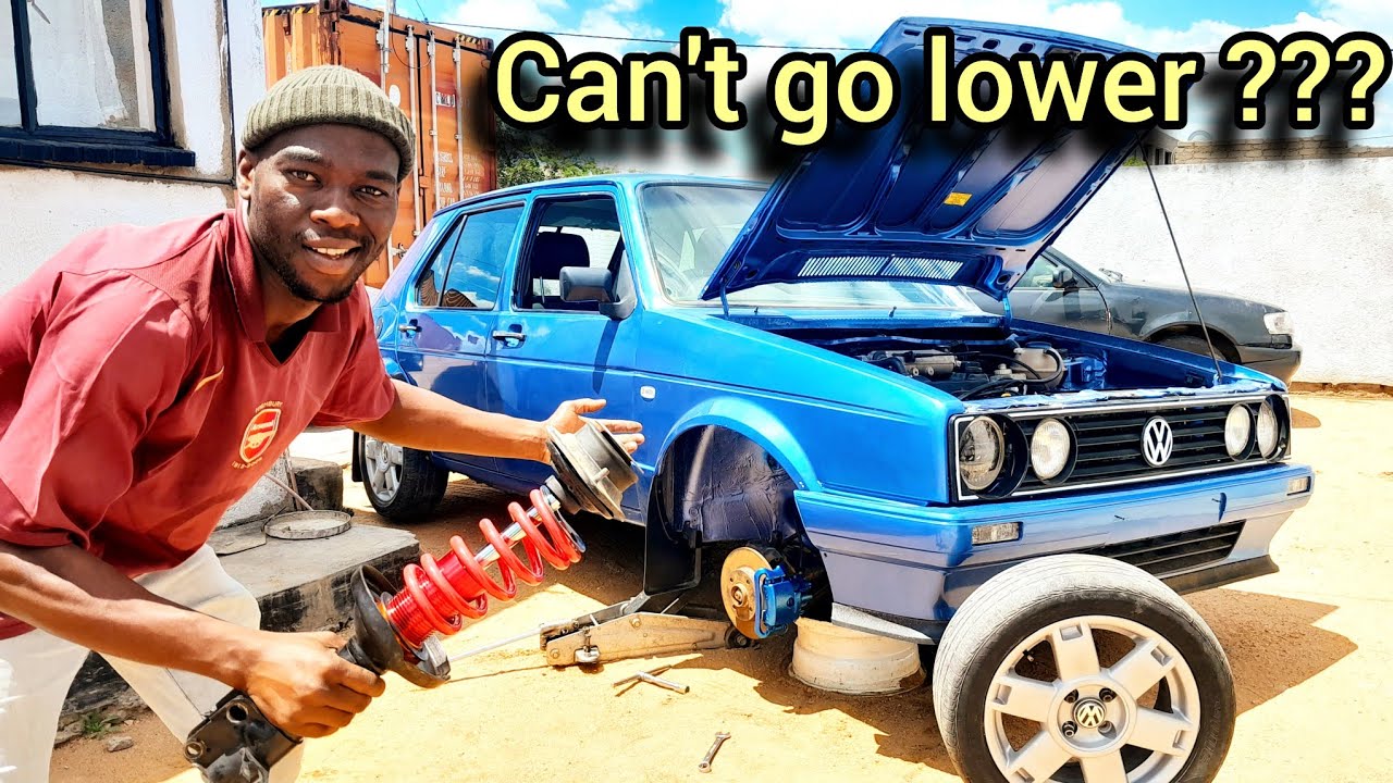 Замена пружин на Citi Golf Mk1 (coilsleeve), часть 15