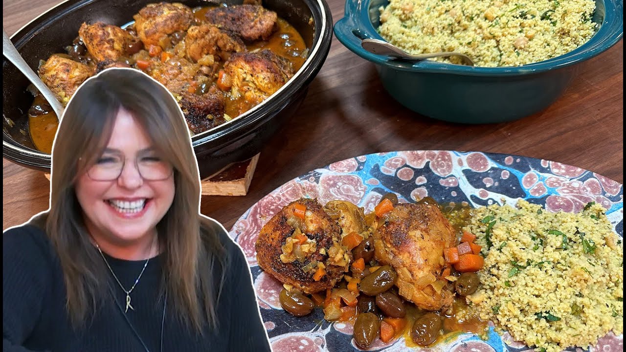 Rach's Easy Chicken Tagine with Couscous