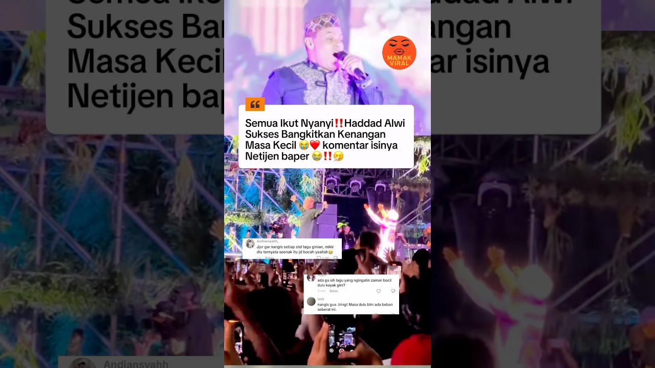 Ya ampun gara gara haddad alwi tampil netijen jd baper kompak‼️ #beritaterkini #trending