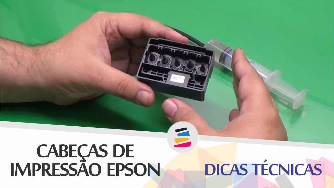 Tutorial - Dica Técnica: Possível problema nos Cabeçote Epson (Misturando Cores e Falhando) - SULINK