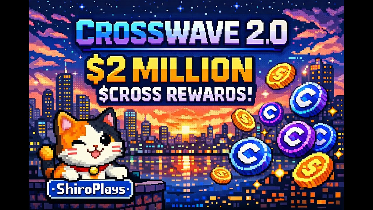 Crosswave 2.0: Setup Your Account in 3 Minutes & Start Earning $CROSS!