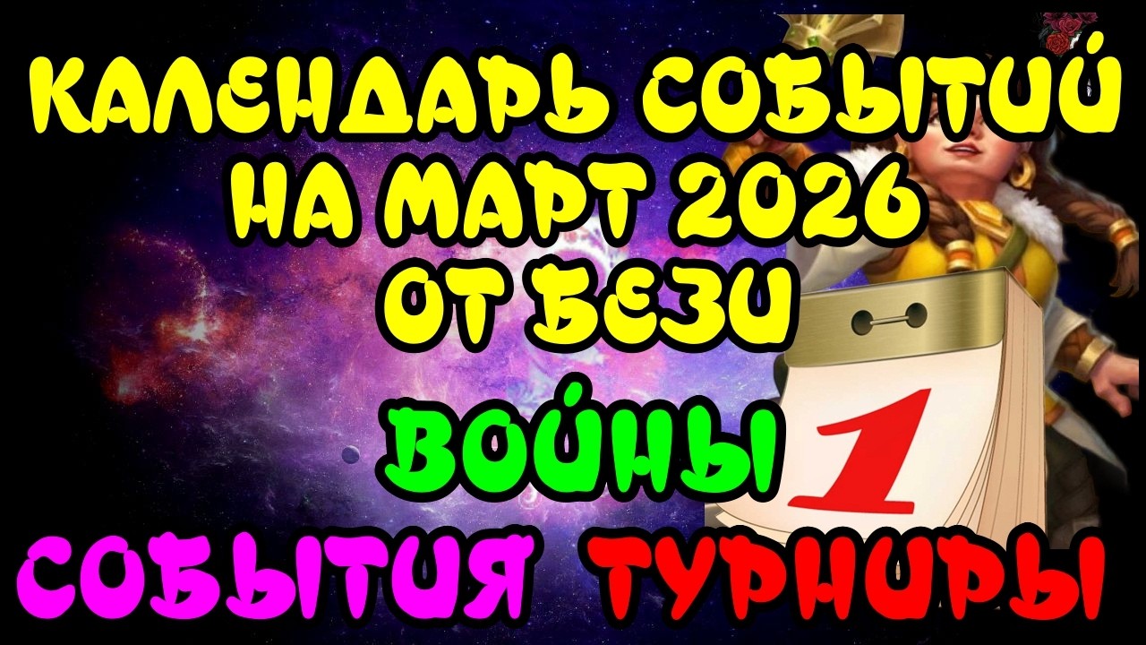 КАЛЕНДАРЬ СОБЫТИЙ НА МАРТ 2026// ИМПЕРИЯ ПАЗЛОВ // EMPIRES PUZZLES CALENDAR #empiresandpuzzles
