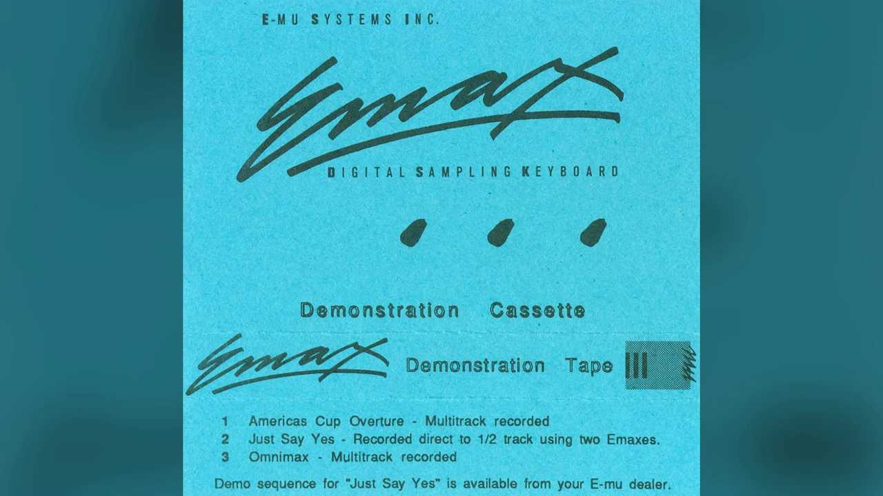 E-mu Systems Inc. - Emax Demonstration Cassette