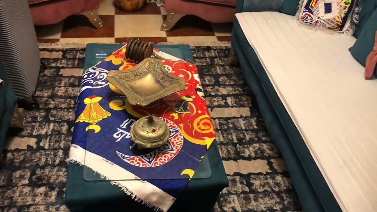 واخيرا فرشت لماماً ست الحبايب زينه رمضانً❤️احلي اجواء هي اجواء زمان 