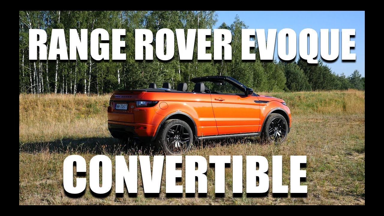 Range Rover Evoque Convertible - SUV kabriolet (PL) - test i jazda próbna