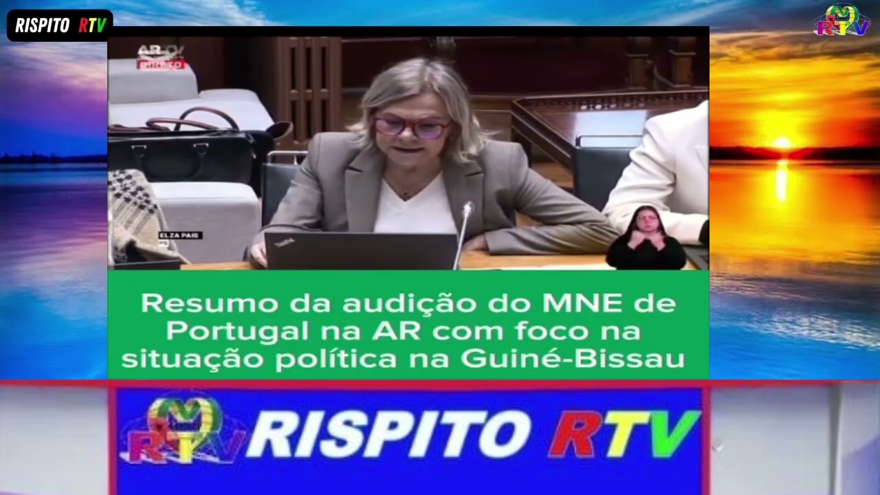 MNE DE PORTUGAL FALA DA SITUAÇÃO DA GUINÉ BISSAU NA AR