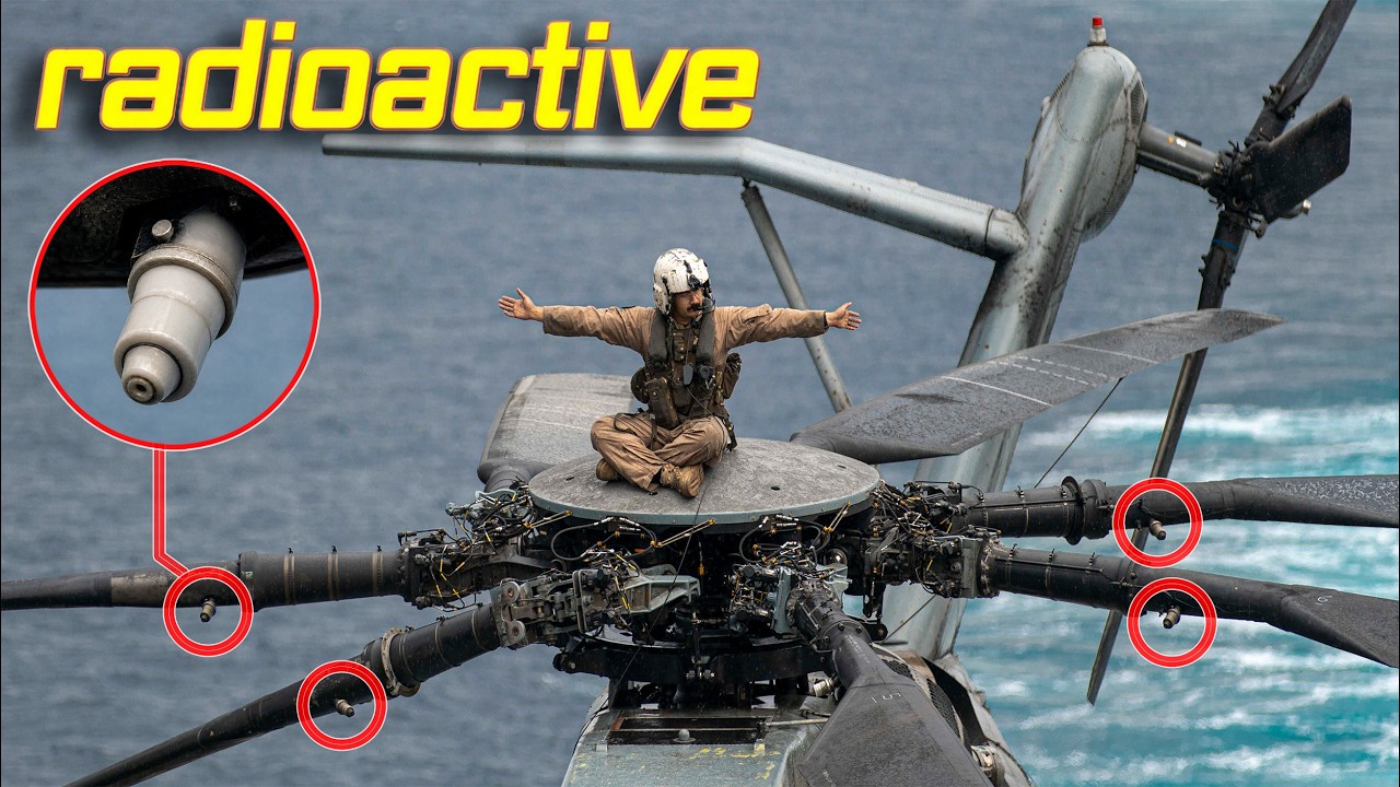 The Helicopter with Radioactive Blades