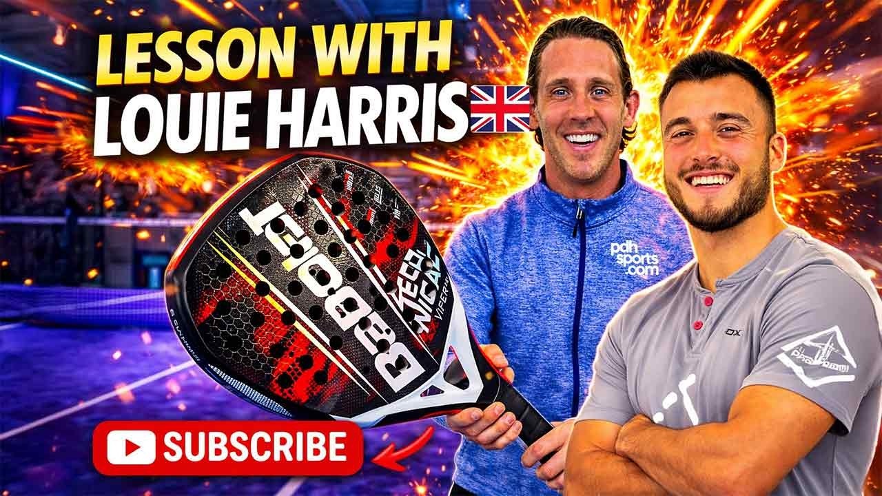 A Padel Lesson With GB Louie Harris With Game Changing Tips