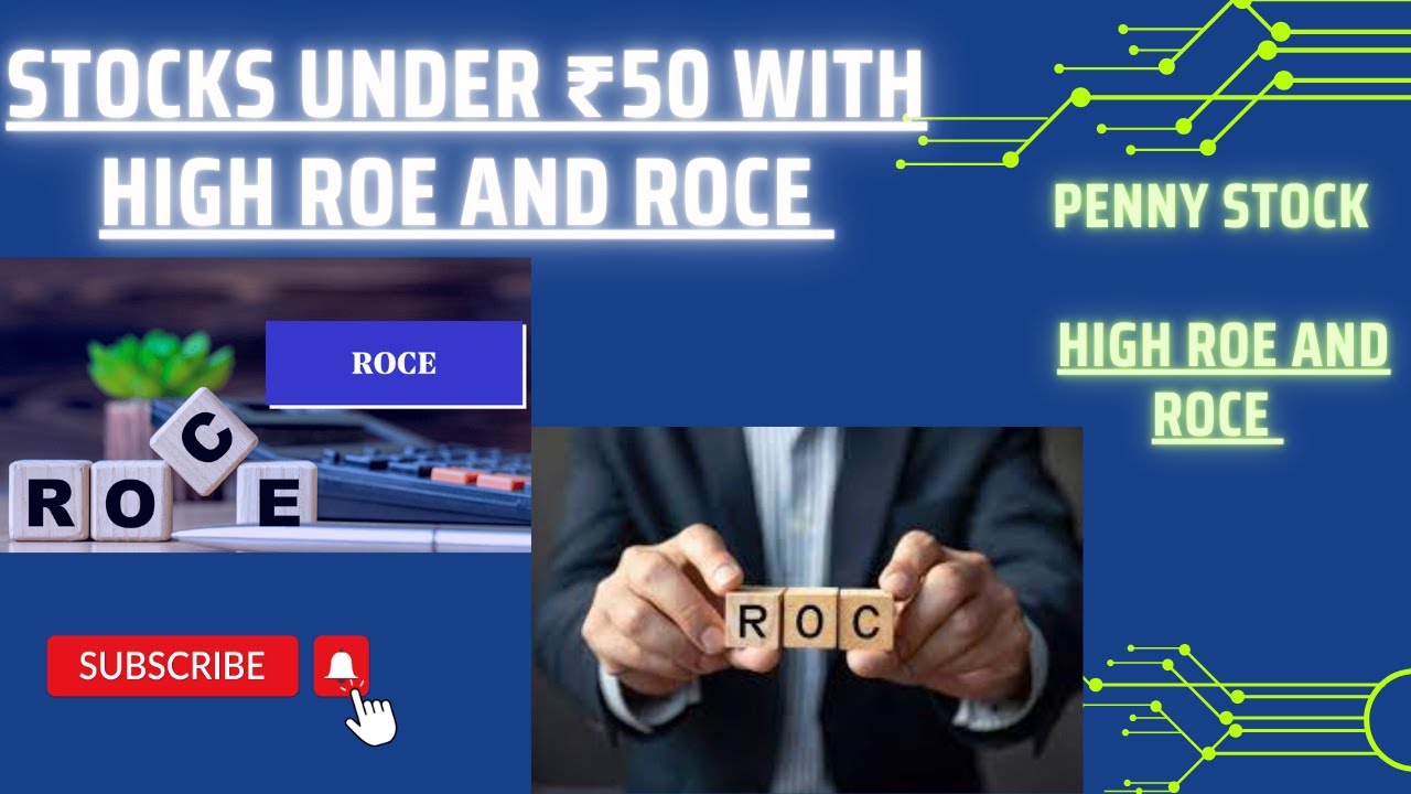 Penny stocks under Rs.50 | Stocks under ₹50 with high ROE and ROCE 🔥 penny stocks 2024 #sharemarket