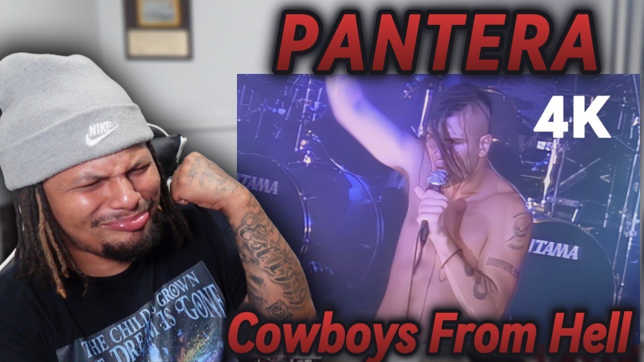 Первый раз слышу Pantera - Cowboys From Hell (РЕАКЦИЯ)
