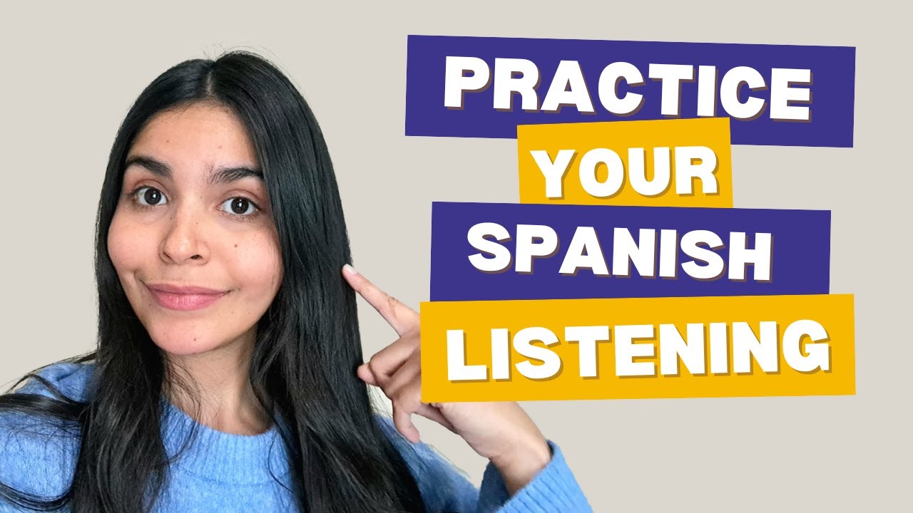 Spanish Dictation Practice 📝 | Improve Your Pronunciation & Listening