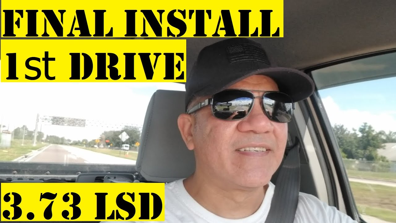 How to replace 3rd Member, final install and 1st Drive !, Pt B, pt 18