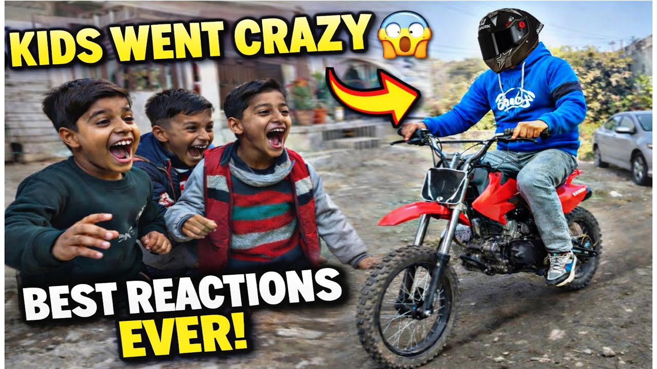 Baccho Ne Dirt Bike ko Itna Pyaar Diya | Unexpected Reactions