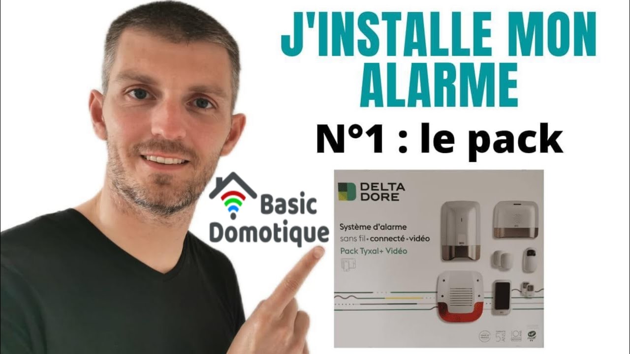 [Episode 1] Installer son alarme connectée Delta Dore Tyxal + : contenu du pack