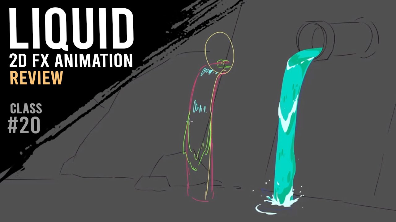 Waterfall/Liquid animation review [