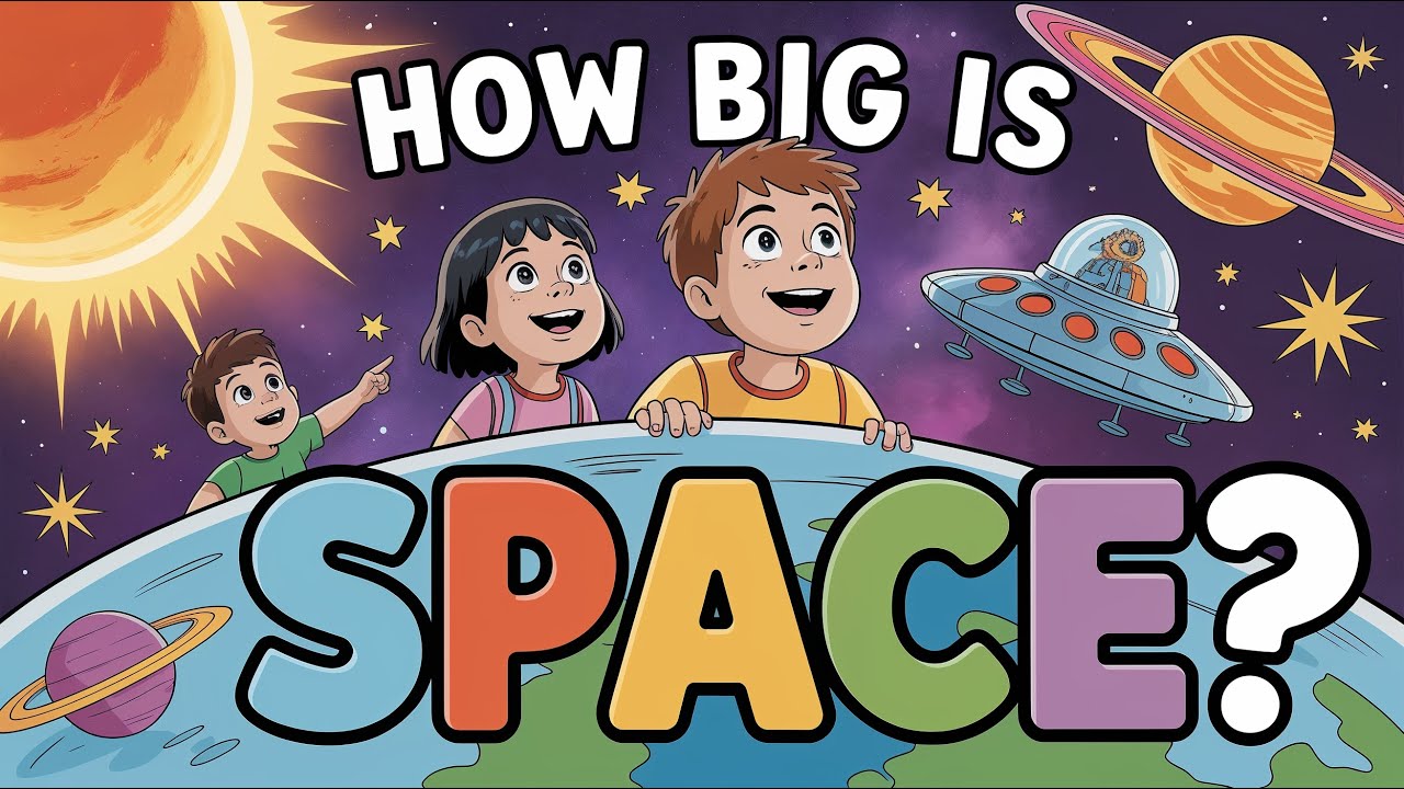 How Big Is Our Galaxy? | Milky Way Explained | Bedtime Story Learning for Kids