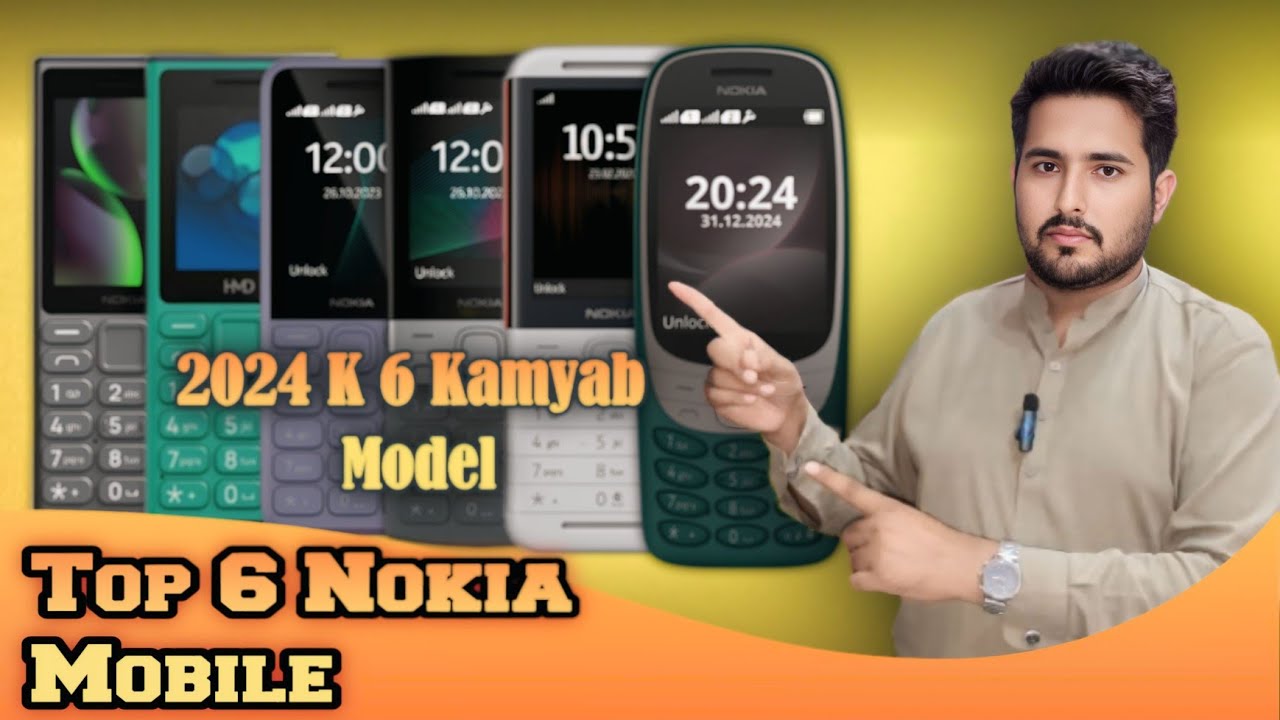 Top 6 Nokia Phone 2024 | Best Nokia Keypad Phone
