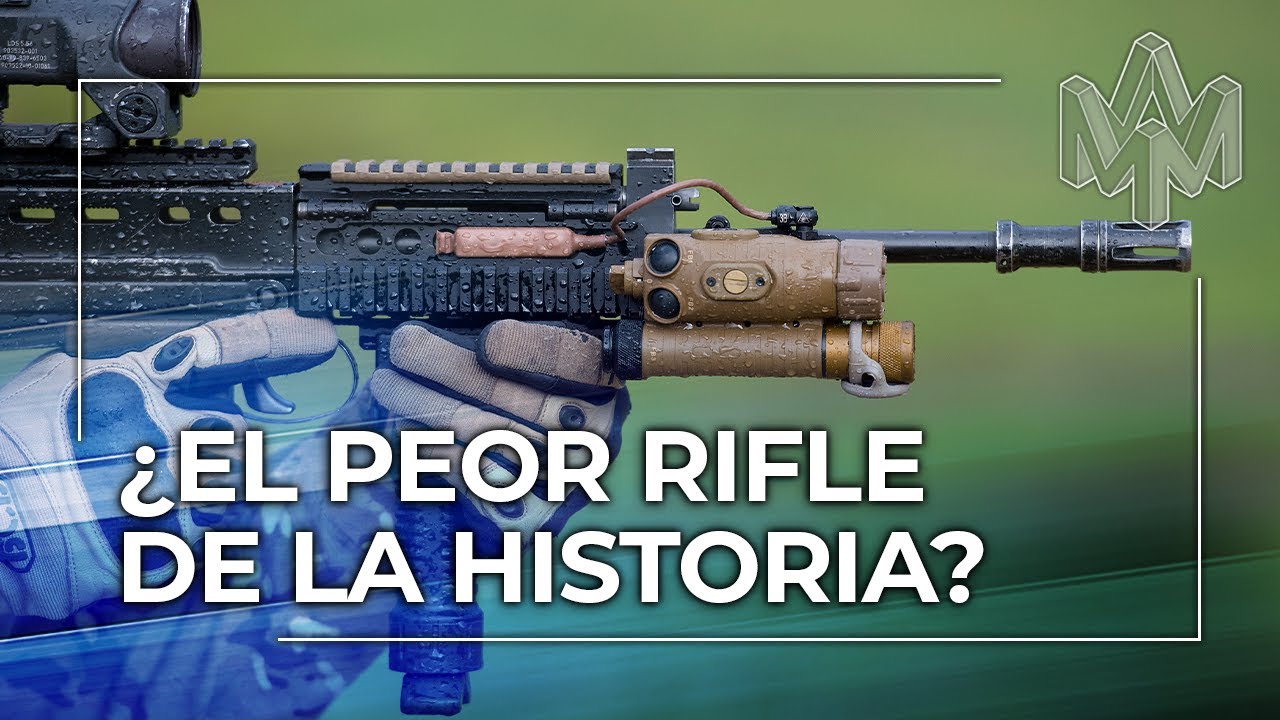 🇬🇧 El rifle brit&aacute;nico m&aacute;s disparatado: el SA80