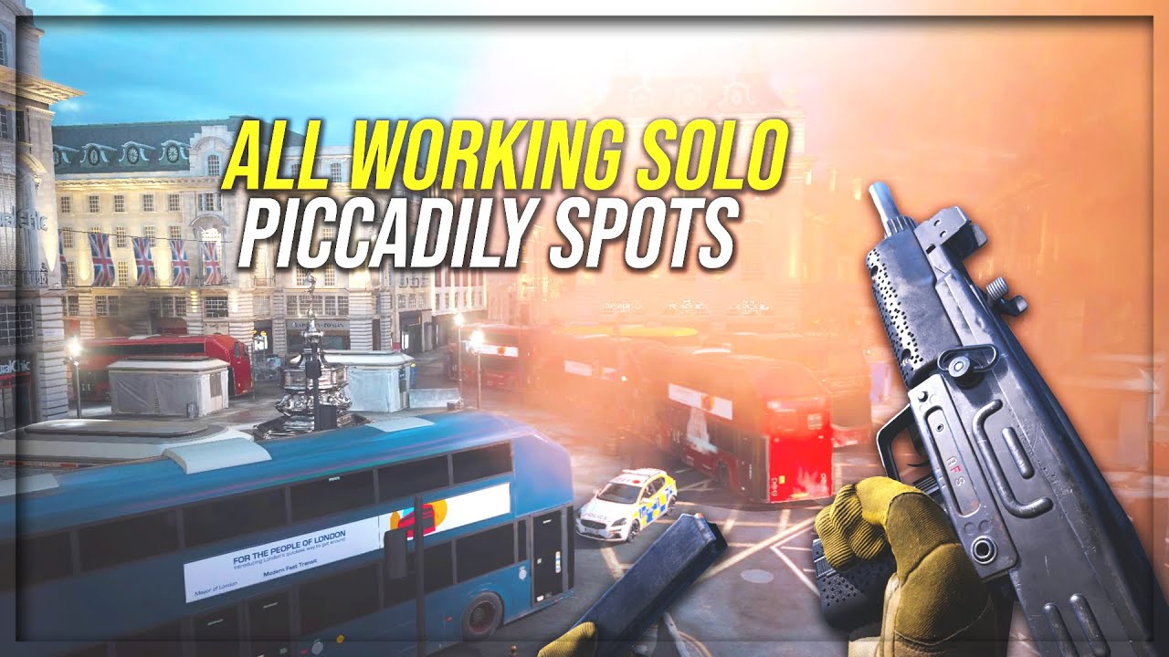 *All* Working Glitch Spots on Piccadilly| Modern Warfare Glitches 2020 [Season 4]