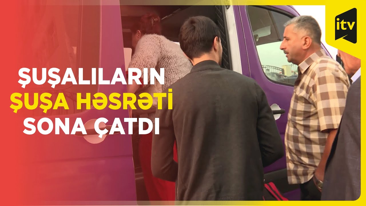 Şuşa şəhərinə növbəti köç karvanı yola salınıb