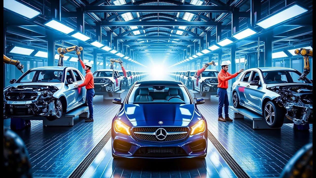 “Inside a Car Assembly Plant 🚗 | How Cars Are Built Step by Step”