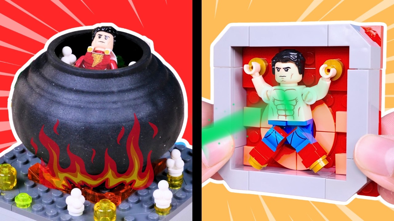 Defeating Superheroes with LEGO!