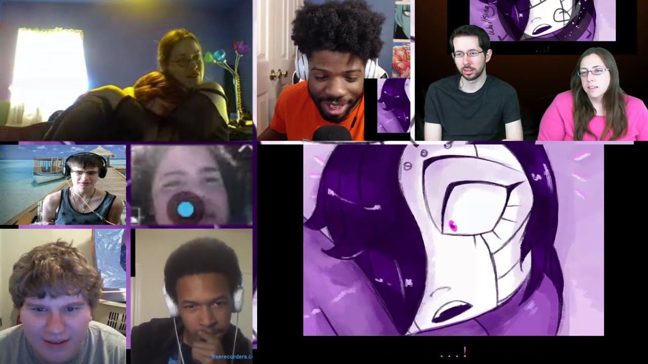 Death by Glamour (UNDERTALE ANIMATIC ) - Mettaton vs. Frisk Fight [REACTION MASH-UP]#1116