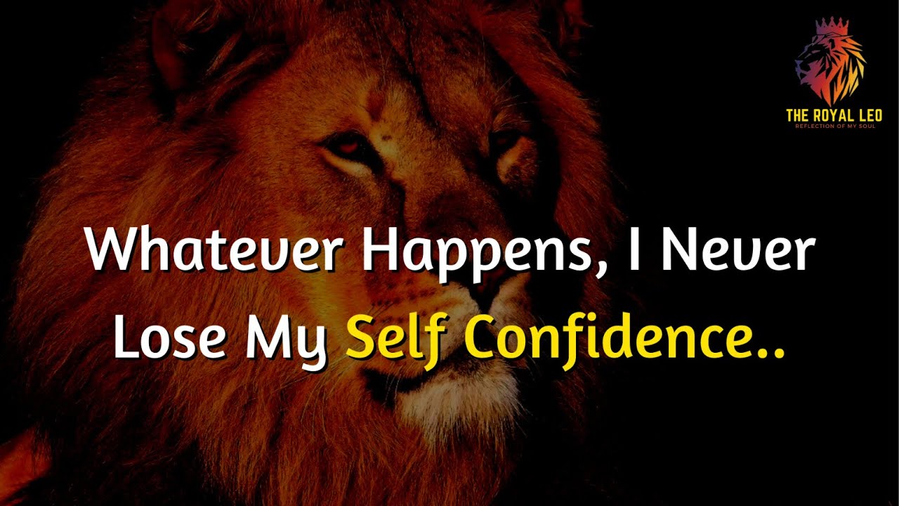 Lion Attitude Quotes - Whatever Happens I Never Lose My Self Control