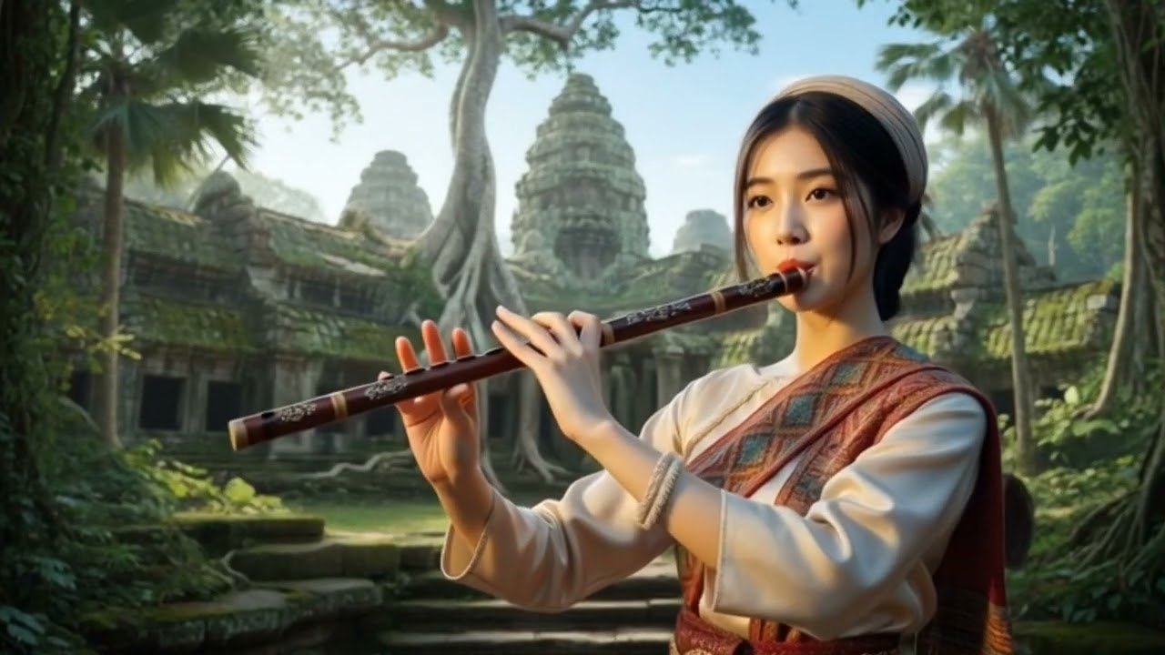 Blow the flute and watch the temple.