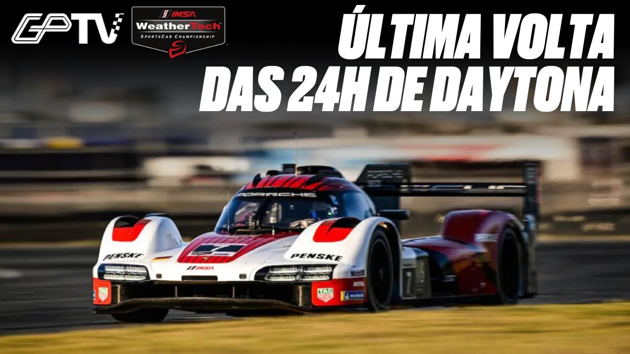 A 3ª VITÓRIA DE FELIPE NASR: VEJA A ÚLTIMA VOLTA DAS 24 HORAS DE DAYTONA 2026! 🏁🏆