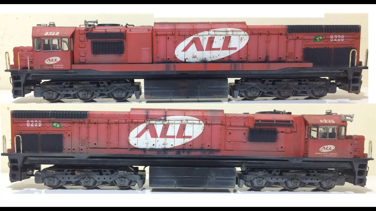 Building a EMD GT26-MC  HOn3 escale - super details