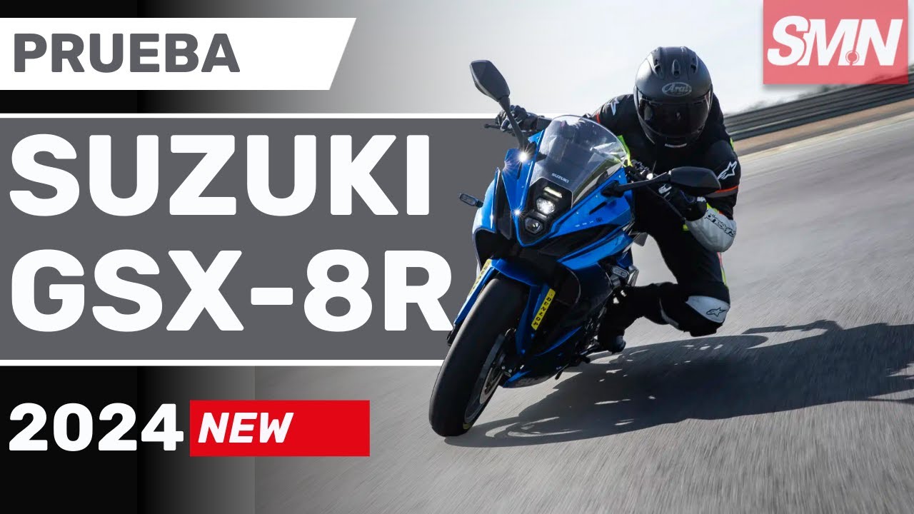 Prueba Suzuki GSX-8R 2024 carretera y circuito | Opiniones y Review en español