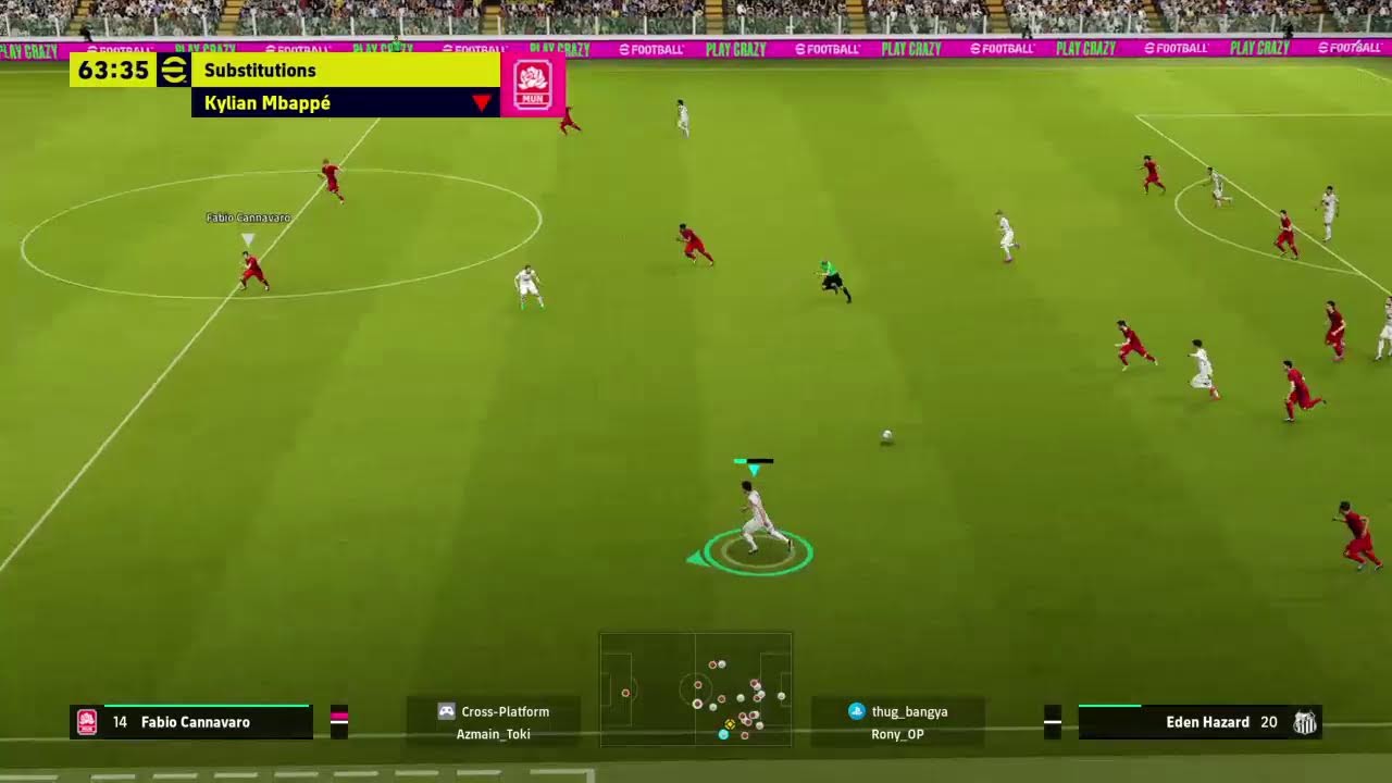 efootball division live gameplay.