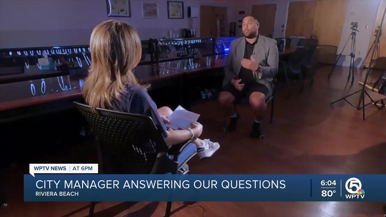 Riviera Beach city manager shares water woes in WPTV exclusive