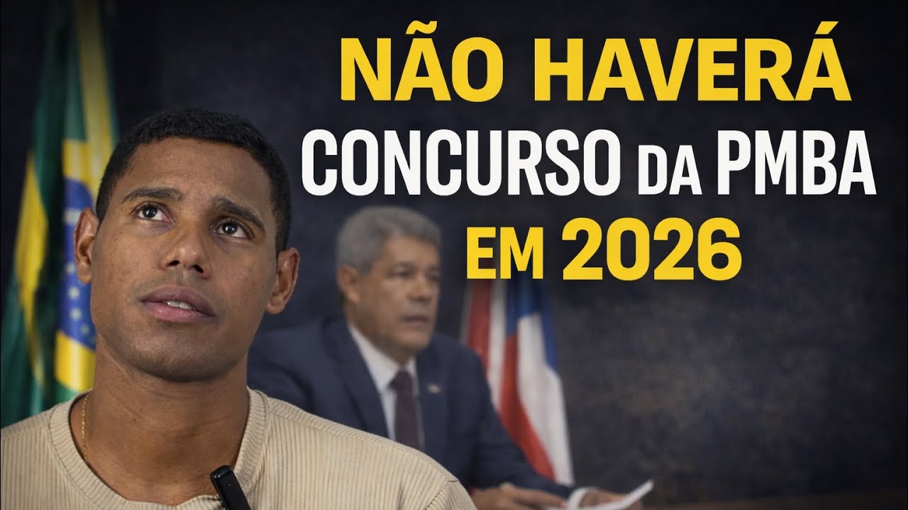 GOVERNADOR OU COMANDANTE QUEM ESTÁ CORRETO ? Haverá concurso da PMBA em 2026 ?