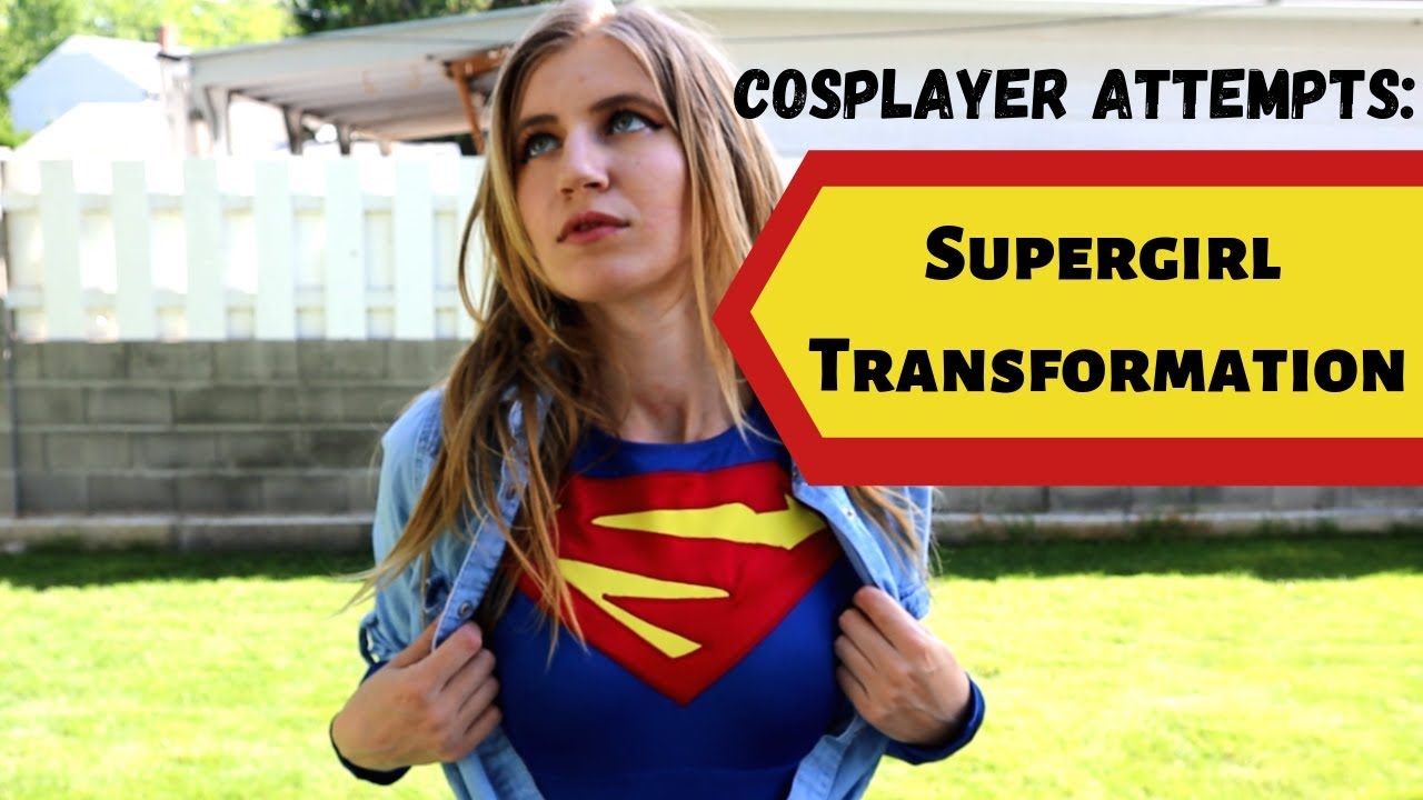 Cosplayer Attempts Supergirl Transformation