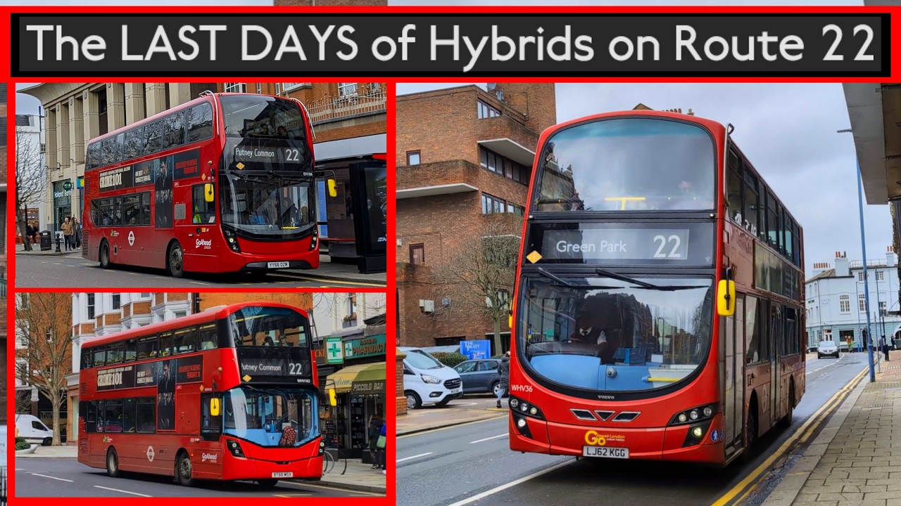 The LAST DAYS of Hybrids on Route 22 (Gemini 2 & 3 Hybrids, MCV EvoSetis and Enviro400 MMCs)