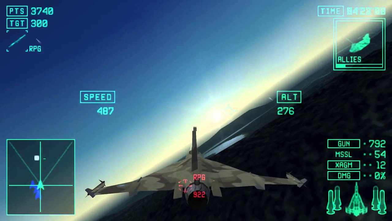 Ace Combat X: Skies of Deception - Mission 9B: A Diversion