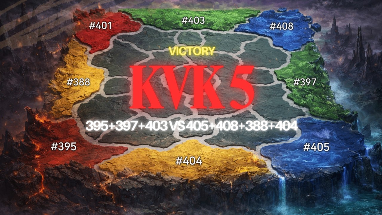 Viking Rise KVK5 (395+397+403 vs 405+408+404+388)